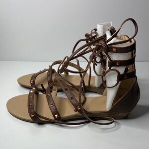 mark. Strappy Brown Sandals